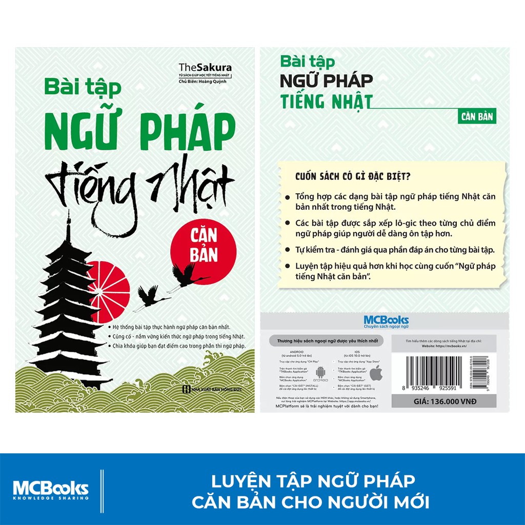 Sách - Bài Tập Ngữ Pháp Tiếng Nhật Căn Bản