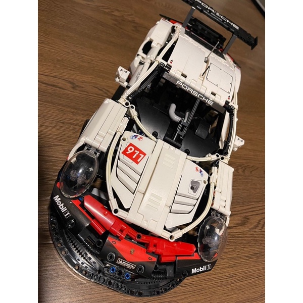 Đồ chơi lắp ráp Technic 22001 91006 011 90066 11181 20097 Mô hình Siêu xe Porsche 911 màu trắng - Xếp hình thông minh