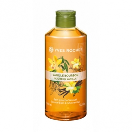[HSD T2/2024] Gel Tắm Dưỡng Da Hương Vani Yves Rocher Sensual Bath and Shower Gel Bourbon Vanilla 400 ml