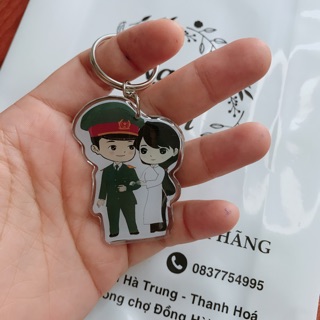 Móc khoá meka quân đội