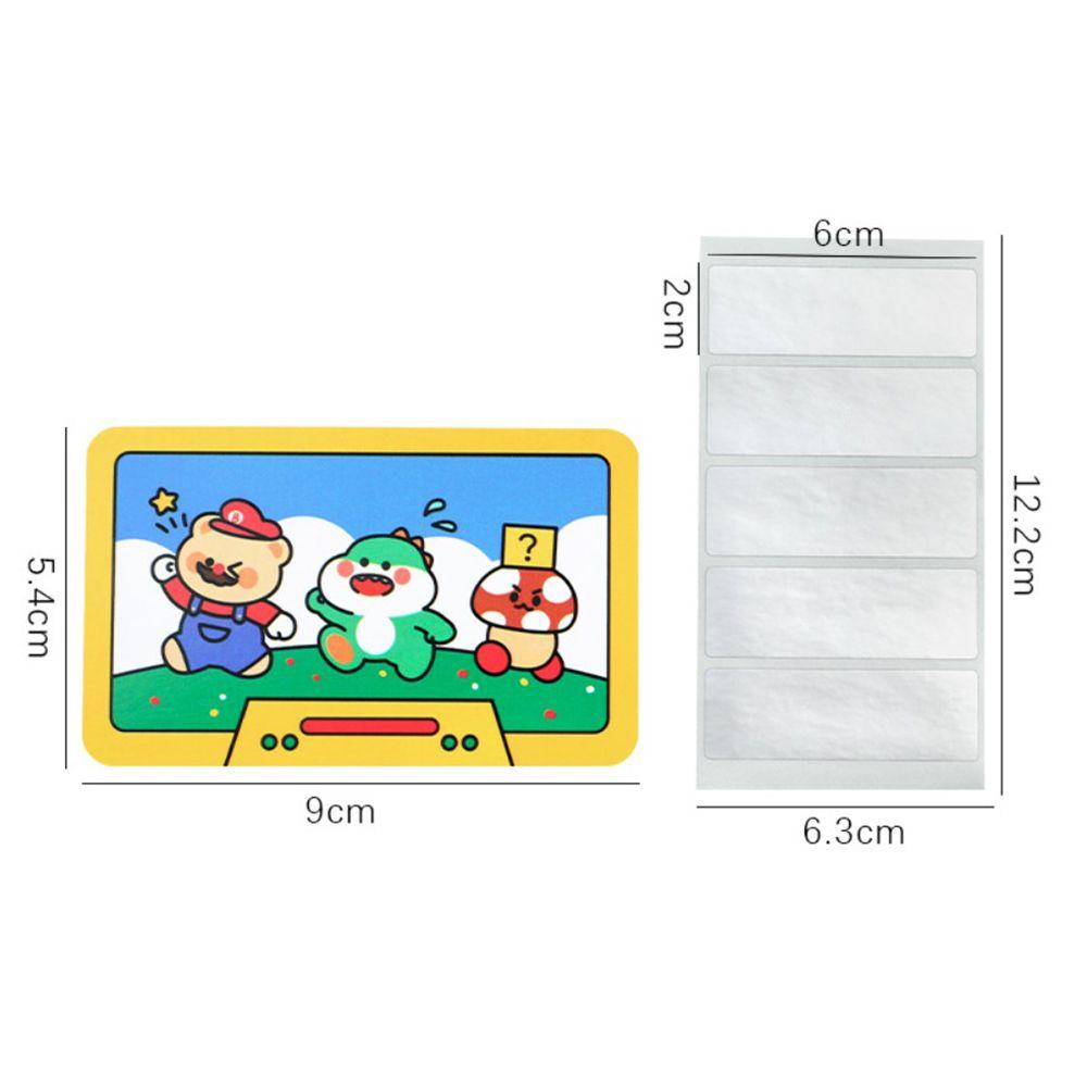 Bộ Thẻ Bài Trò Chơi Cào Sáng Tạo Cho Giáo Viên / Trường Học / Sự Kiện May Mắn