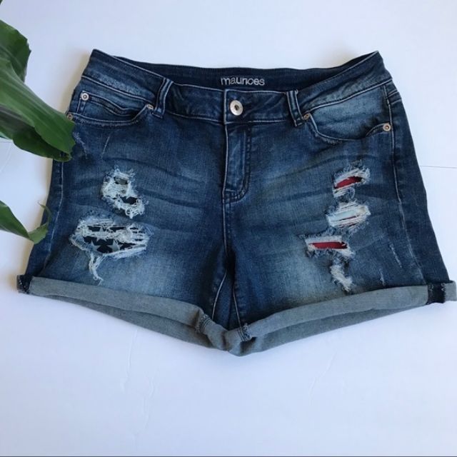 Quần short jean bigsize