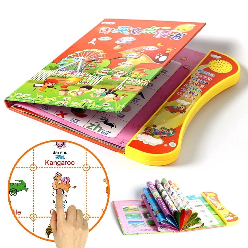 Sách điện tử tiếng Trung tiếng Anh cho bé