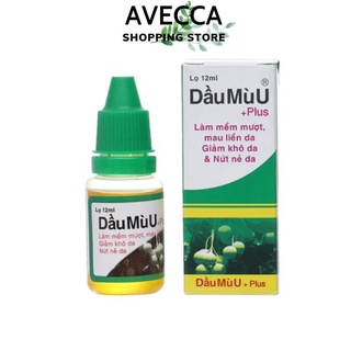 Dầu Mù U Plus Làm Mềm Mượt Da, Giảm Khô Nứt Nẻ Da 12ml