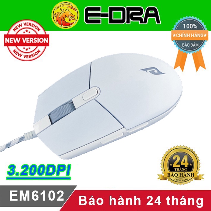 Chuột gaming Edra EM6102 Fuhlen G90s CO300s - Chuột chơi game giá rẻ E-Dra EM6102 Fuhlen G90 F200