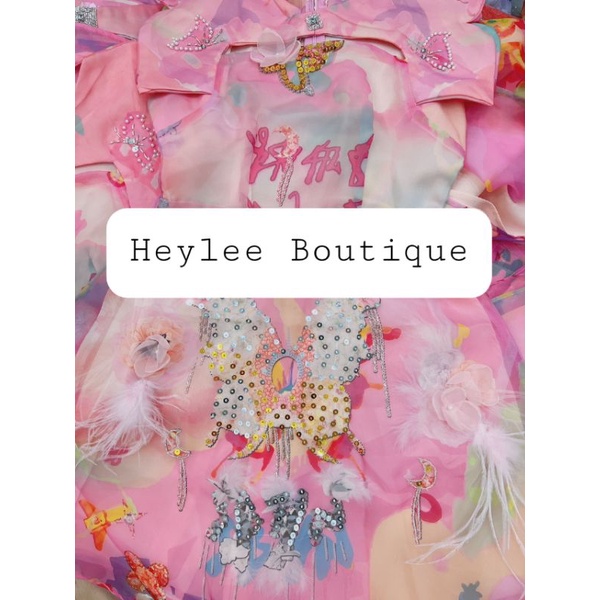 VÁY ORGANZA HỒNG THIẾT KẾ ĐỘC ĐÁO NỔI BẬT SANG CHẢNH