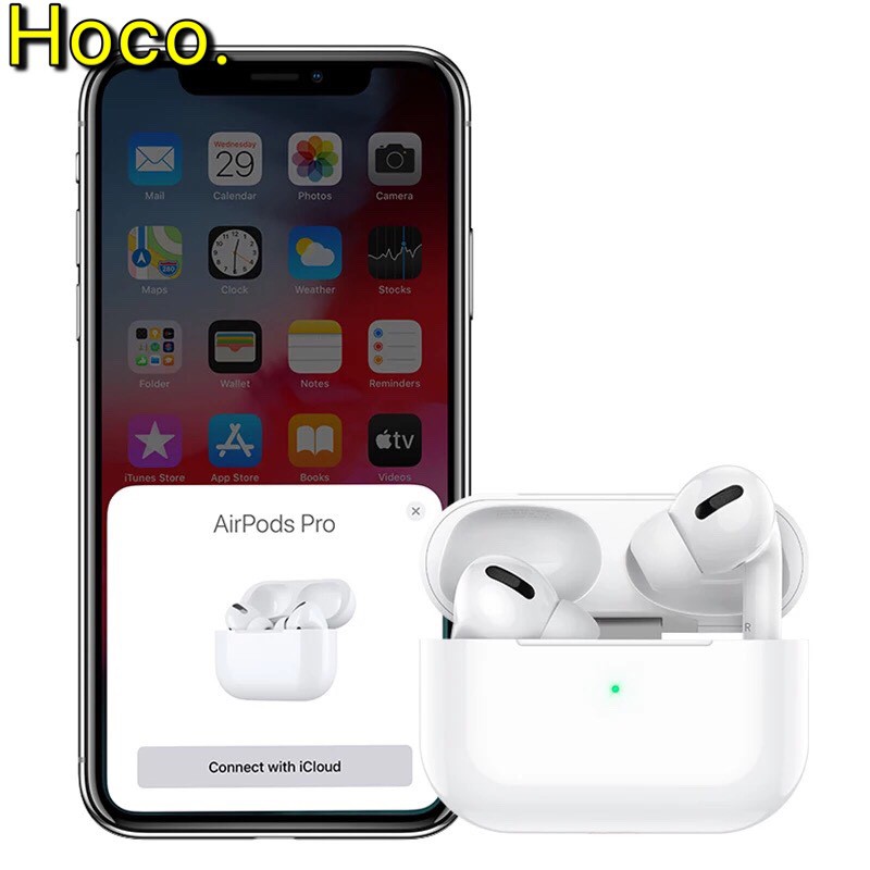 Tai nghe bluetooth kiểu dáng Airpods Pro - Hoco Es48 kiểu dáng chính hãng hoco