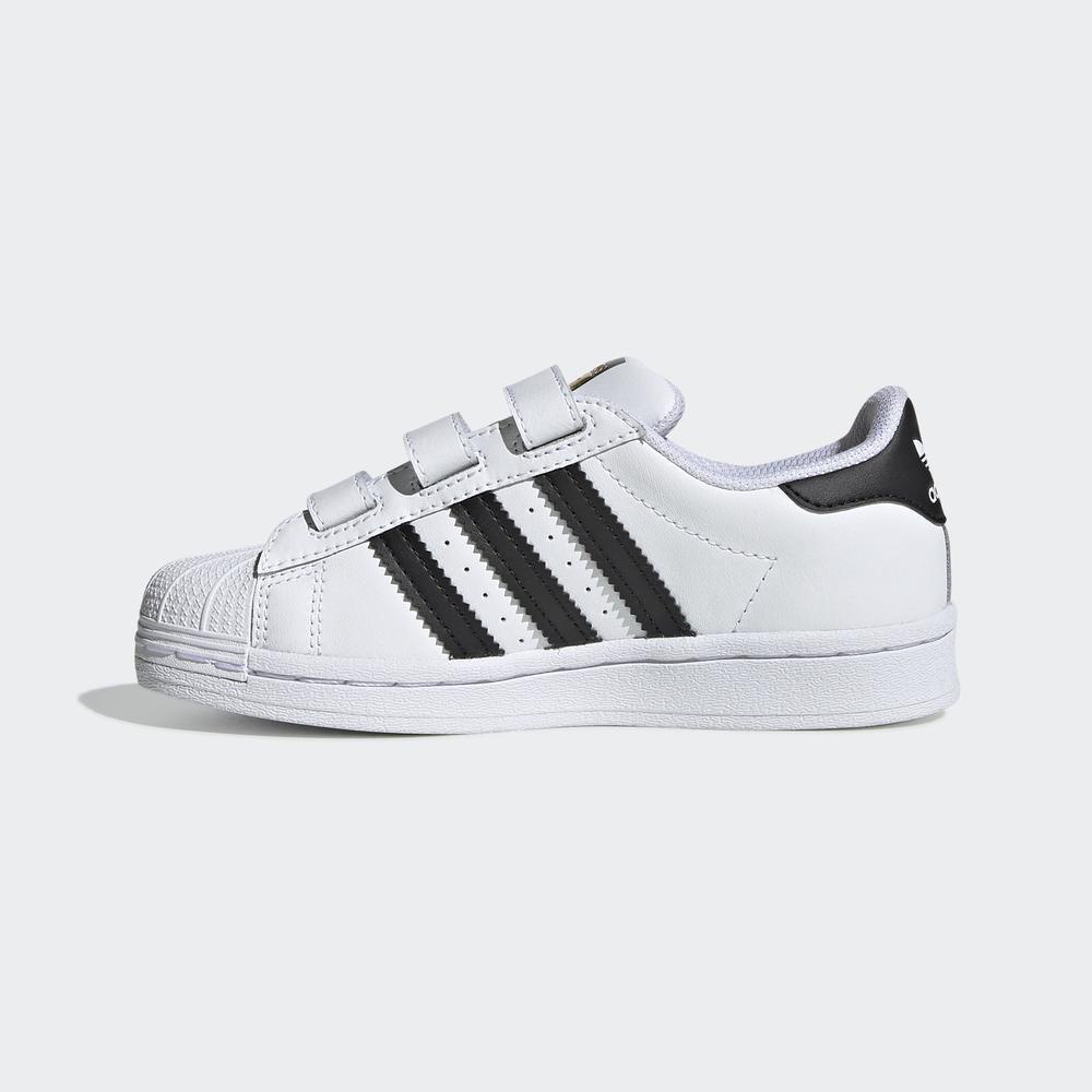 Giày adidas ORIGINALS Unisex trẻ em Giày Superstar Màu trắng EF4838