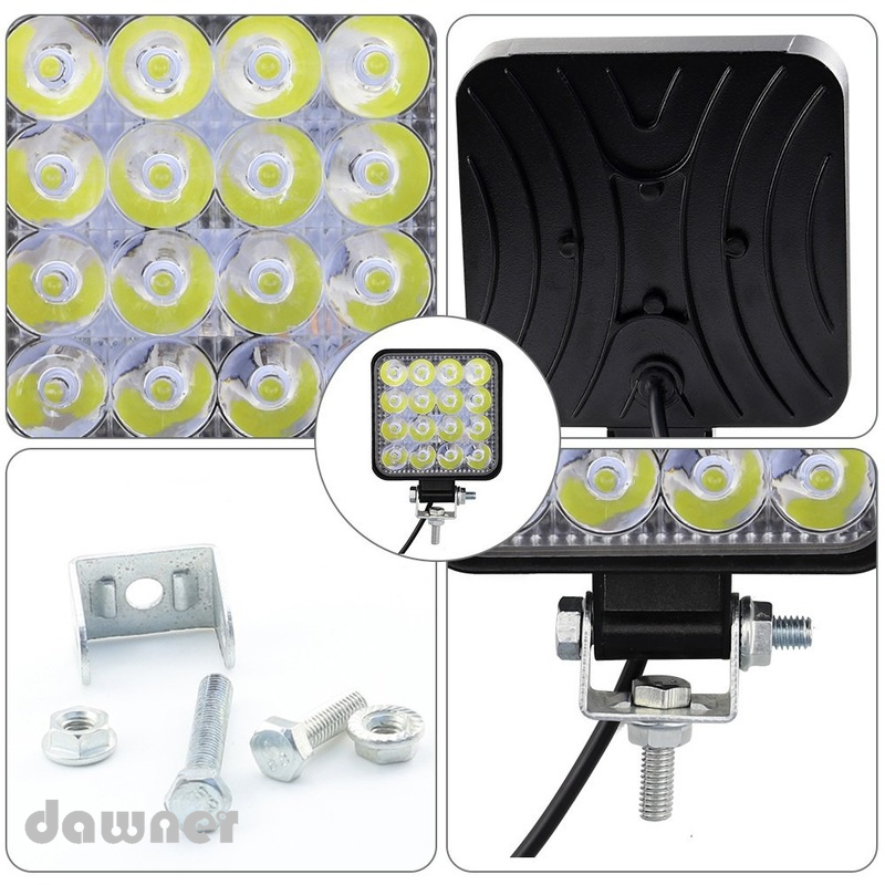 Thanh đèn LED 48W 12v 24V cho xe mô tô