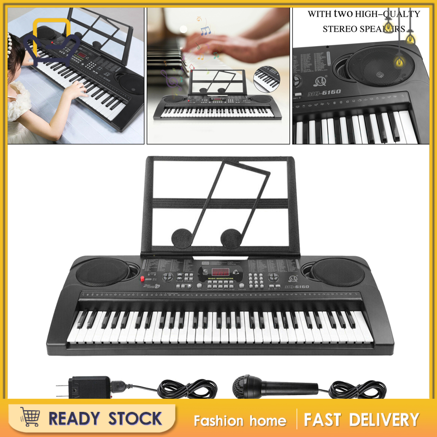 Bộ Đàn Piano Mini Chất Lượng Cao Kèm Phụ Kiện