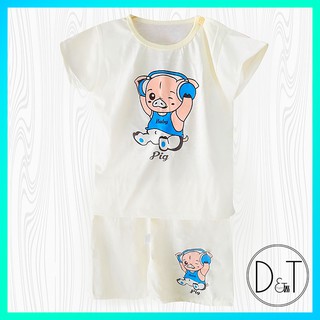 Đồ Bộ Cotton Hình Thú cho bé  (5kg-14Kg)