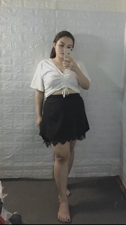 Áo croptop rút dây bigsize