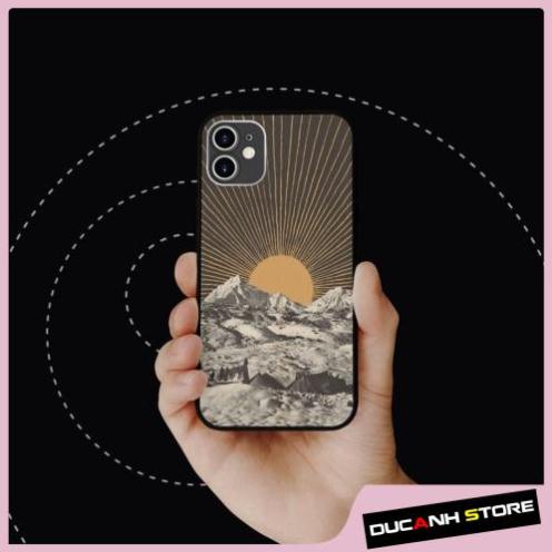 Ốp lưng iphone SAMSUNG hình rising sun collage art minimalism đẹp ốp dẻo  cho các dòng iPhone PAP20211128