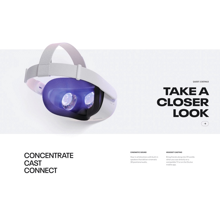 Oculus Quest 2 kính thực tế ảo VR 64GB/128GB/256GB