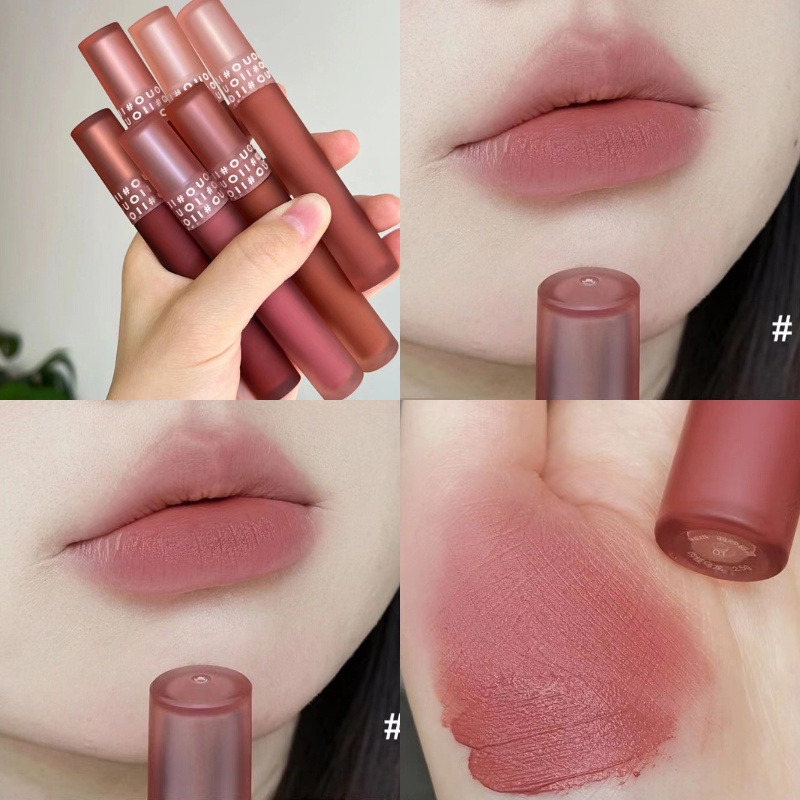 Son kem Oouii 6 Màu Tự Chọn Chống Thấm Lâu Trôi