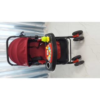 Xe đẩy 2 chiều HT 105 Khung Đen