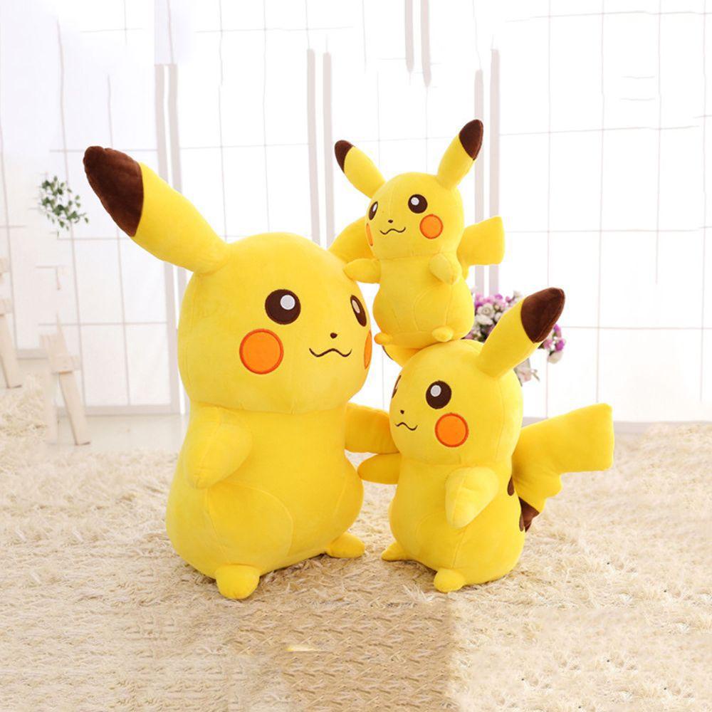 Pikachu Nhồi Bông Mềm Mại Cỡ Lớn Chất Lượng Cao