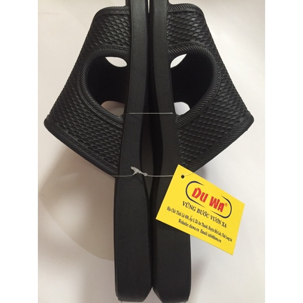 Dép đúc DUWA đen nhẹ  size 39-43