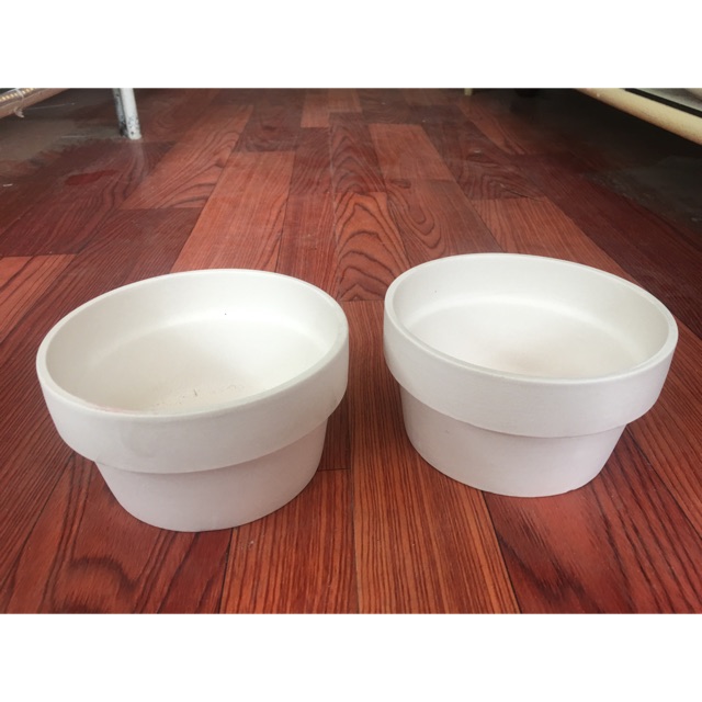 Combo 10 chậu đất nung loại 11*6 cm