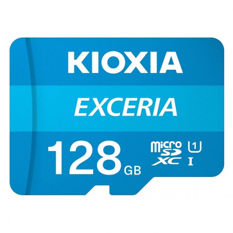 Thẻ nhớ 128GB Micro SDXC Kioxia Exceria UHS-I C10 100MB/s ghi phim Full HD LMEX1L128GG4