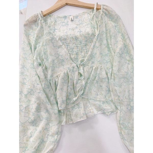 Set cardigan + áo dây dún thun (4 màu) | BigBuy360 - bigbuy360.vn