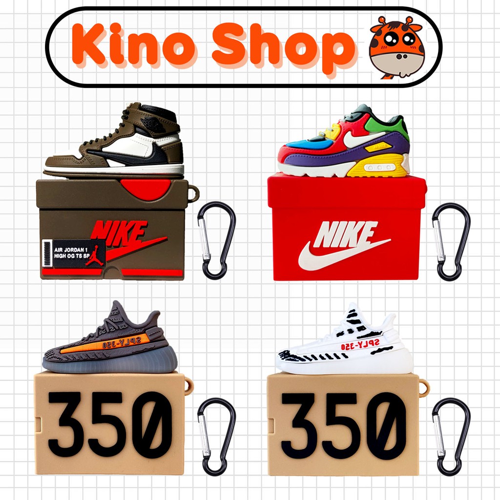 Vỏ ốp case airpod giày thể thao hộp giày sneaker bảo vệ tai nghe airpods 1/2/Pro