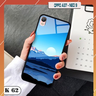 Ốp lưng kính 3D cho Oppo A37 - Neo 9