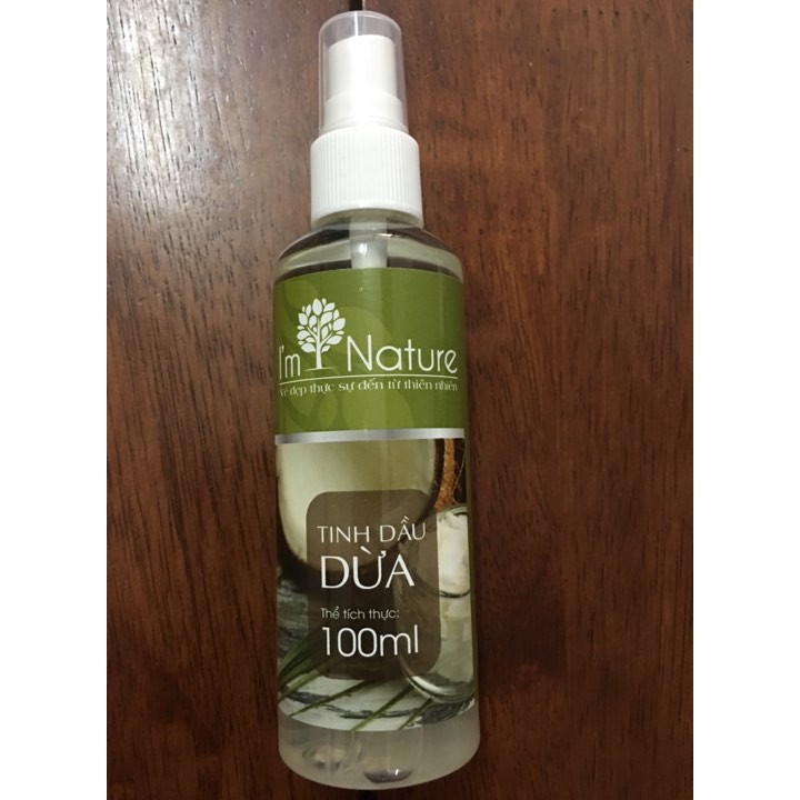 Tinh Dầu Dừa ép lạnh I’m Nature 100ml 100% nguyên chất