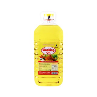 Dầu Ăn Cooking, không cholesterol, dinh dưỡng tốt, Nakydaco 5L