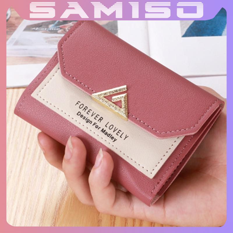 Ví nữ ngắn đẹp cầm tay mini nhỏ gọn bỏ túi nhiều ngăn dễ thương NG21 | BigBuy360 - bigbuy360.vn