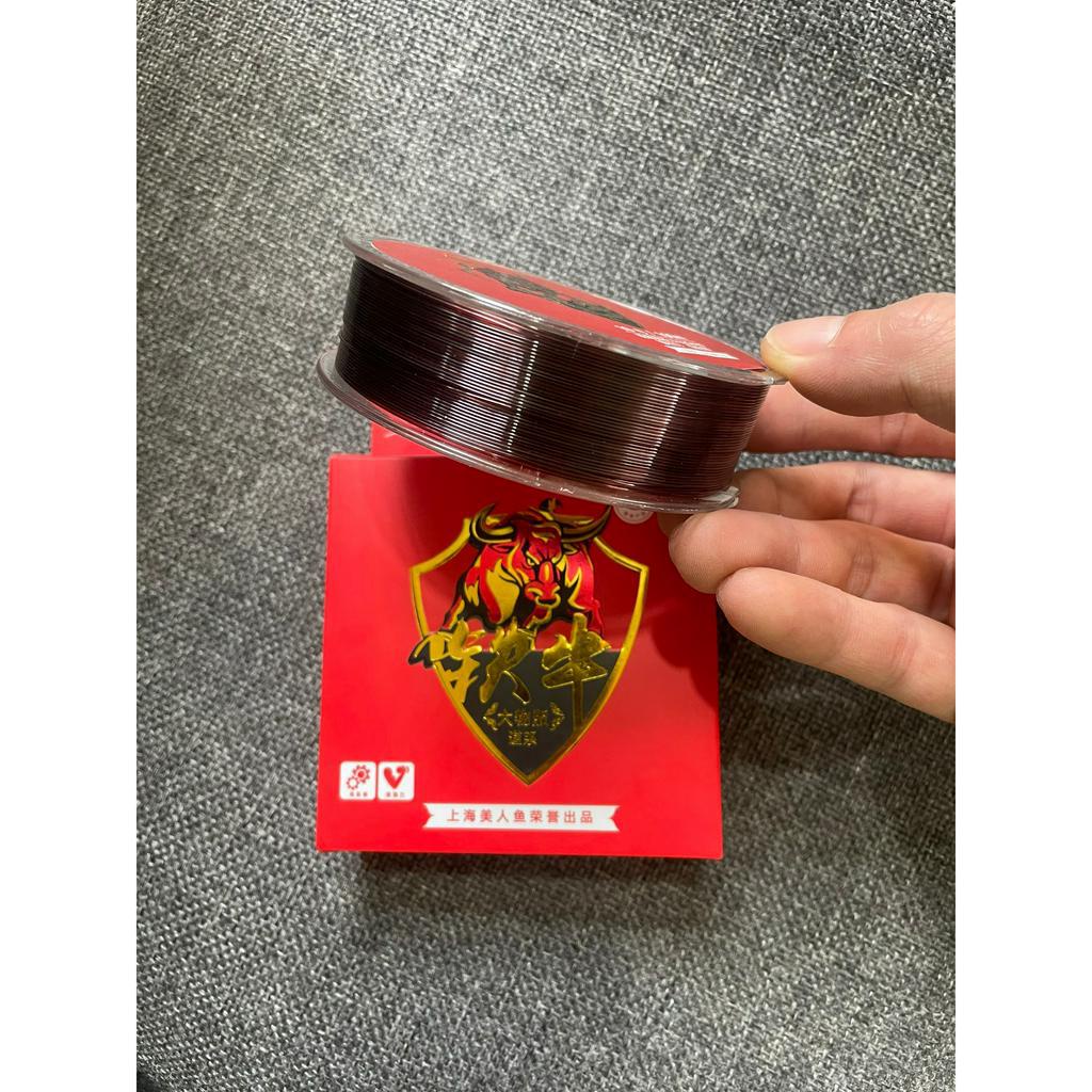 Cước trục, thẻo Thiết Ngưu cuộn 100m chính hãng. Dây câu cá săn hàng. Tải trọng lớn, bền dai. Đồ Câu Hoàng Nam