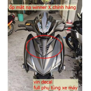 ỐP Mặt Nạ WINNER X ỐP MẶT NẠ WINNER X CHÍNH HÃNG HONDA ĐỦ MÀU - Vindecal BD
