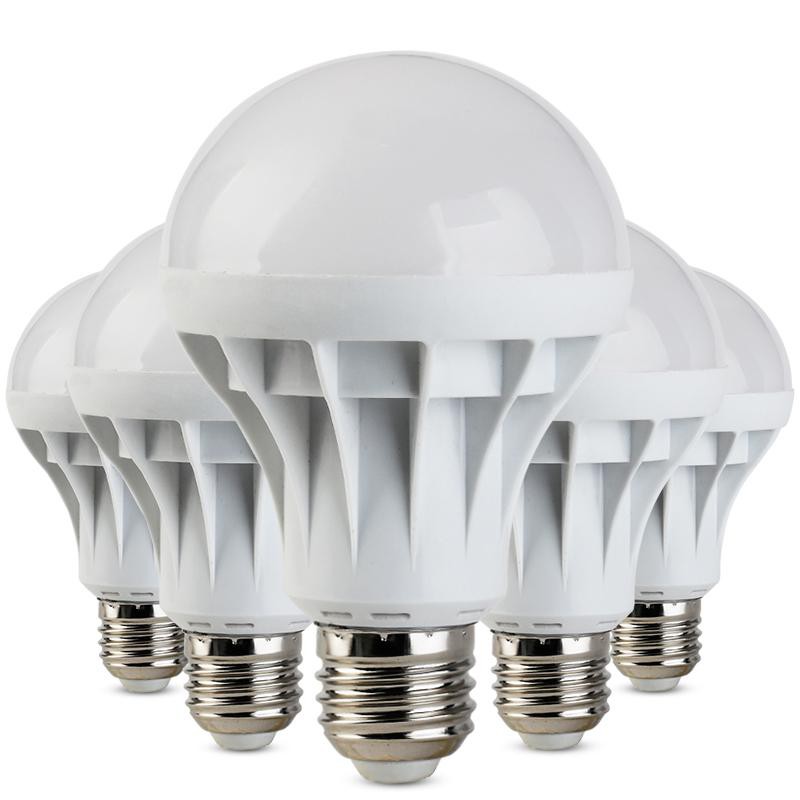 Bộ 5 Bóng Đèn LED 12W Tròn Siêu Tiết Kiệm