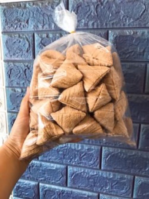 Bánh Ngũ cốc củ mài (bánh tam giác-kim tự tháp) gói to 500g