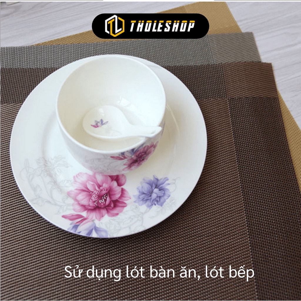 [SGD] Tấm Lót Bàn Ăn - Miếng Lót Bếp Cách Nhiệt, Chống Thấm Nước, Trang Trí Bàn Ăn 9084