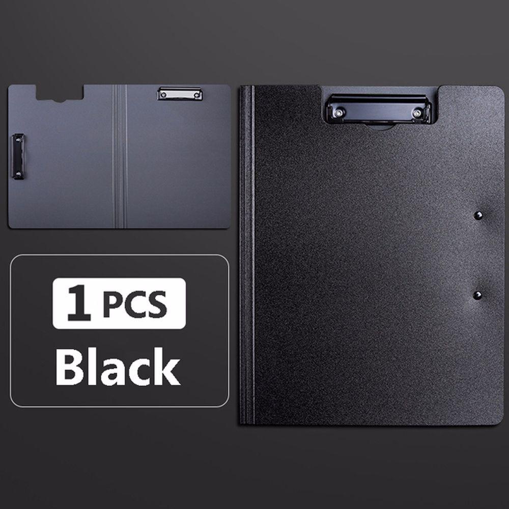 Bảng Kẹp Giấy A4 Vỏ Cứng Chống Nước Kèm Móc Kim Loại Sắp Xếp Gọn Gàng