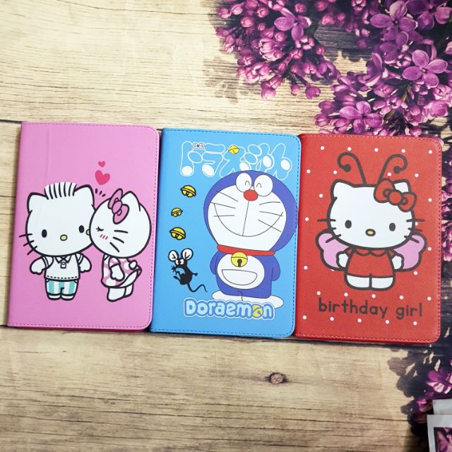 Bao da iPad Mini 1/2/3/4 Hình 6D hoạt hình cực đẹp