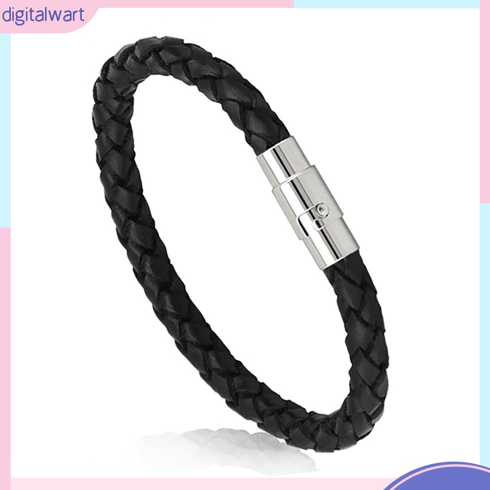 Vòng Tay Bện Dây Da Thời Trang Cho Nữ