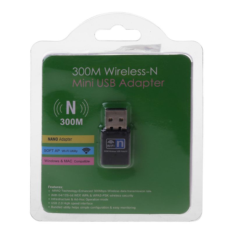 Usb Nhận Tín Hiệu Wifi 300Mb RTL8192 Cho Notebook