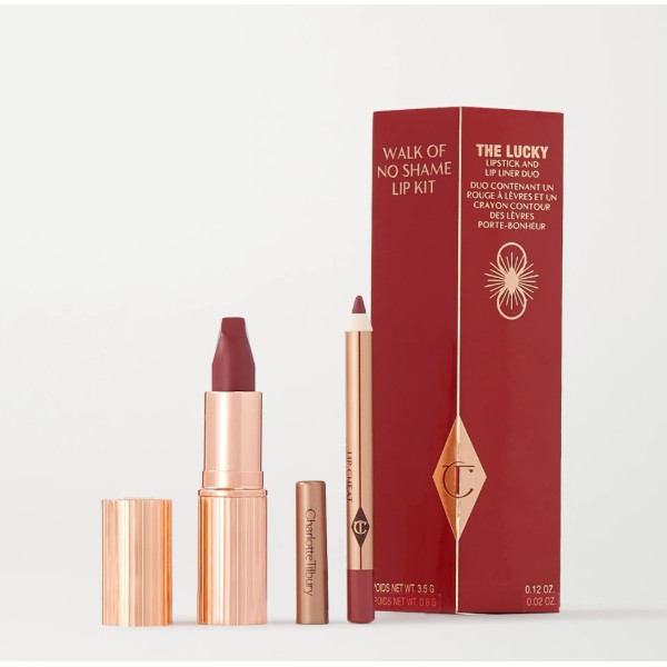 [TOP 1 SHOPEE] Set son Charlotte Tilbury The Lucky Walk Of No Shame Lip Kit (Bill Anh)