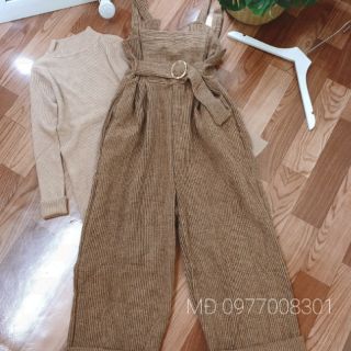 Set áo len + yếm dạ ( ib hoặc ghi chú chọn size )