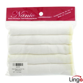 Combo 20 khăn sữa gạc cao cấp 2 lớp (25x28cm) (4 gói)