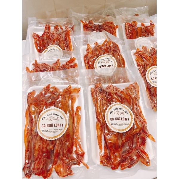 [HỎA TỐC SG] Khô cá lóc sợi miền tây đặc biệt thơm ngon 500g