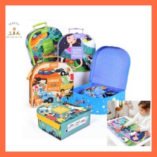 Tranh ghép hình ☁ chính hãng puzzle mideer các chủ đề phát triển trí tuệ cho trẻ