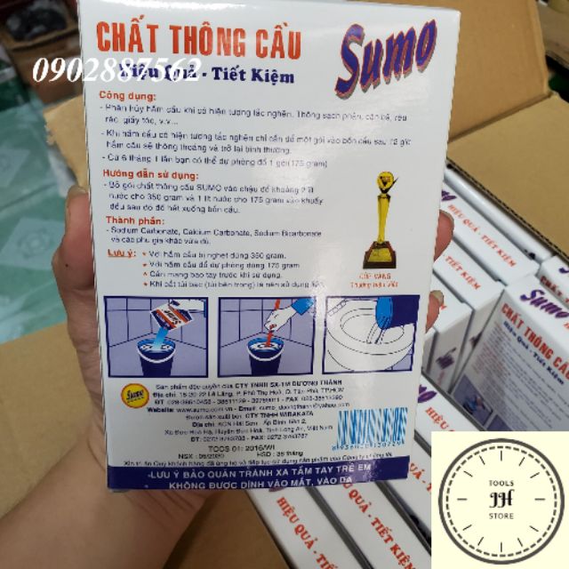 Bột thông cầu SUMO (chất thông cầu) 175g