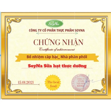 Sữa Chay SoyNa cho người ăn chay, tiểu đường, mỡ máu, kiểm soát cân nặng  - Sữa hạt loại 400g