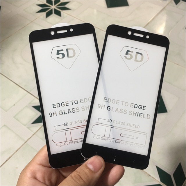 Xiaomi Redmi 4X_kính cường lực 5D Full mang hình cao cấp