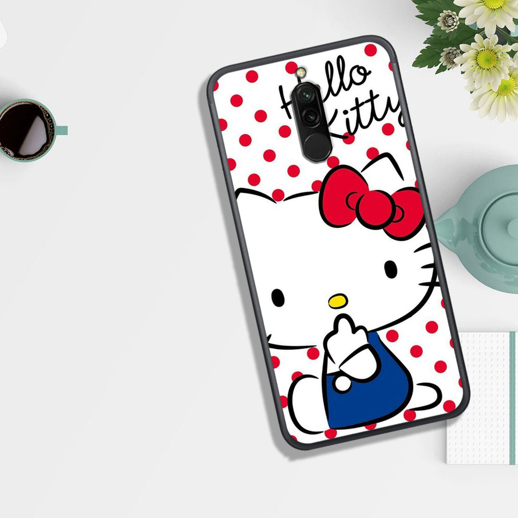 ỐP LƯNG XIAOMI REDMI 8/REDMI 8A , IN HÌNH HELLO KITTY SIÊU CUTE VÀ ĐÁNG YÊU Ạ.