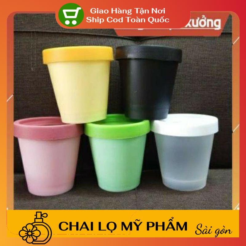 Hủ Đựng Kem ❤ SIÊU RẺ ❤ Hũ ly thái 200g đựng kem, chiết mỹ phẩm, phụ kiện du lịch