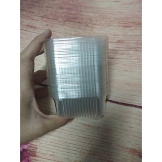 BỘ 100 KHAY NHỰA TRONG ĐỰNG BÁNH TRUNG THU 80 GRAM